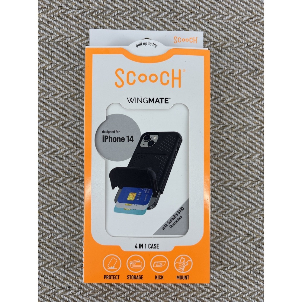 Schooch Wingmate Phone Case For iPhone 14 4 In 1 Case
